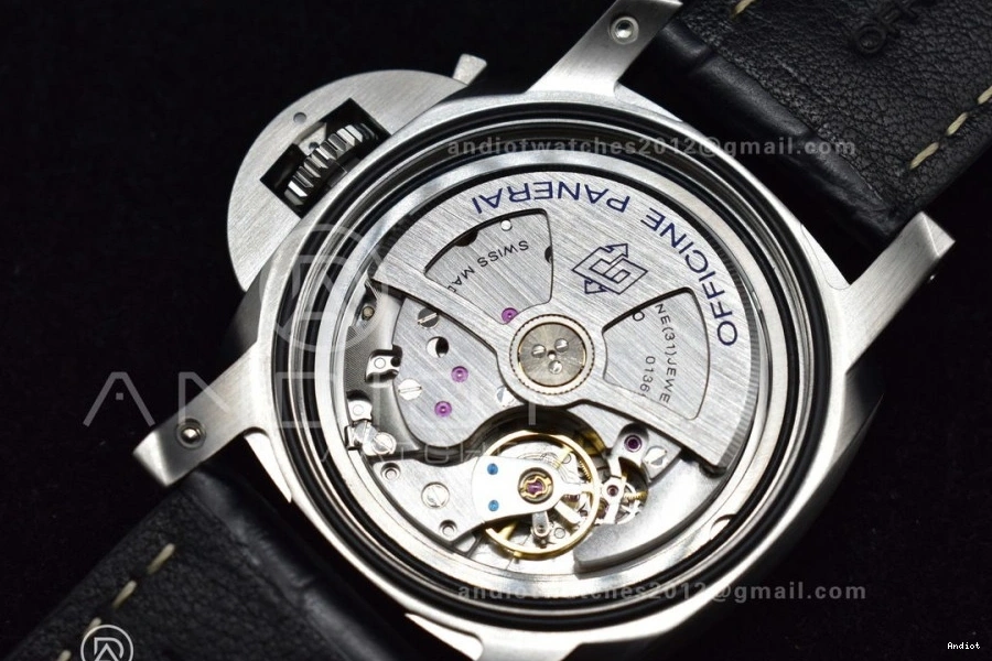 PAM1312 Leather Black Best 1:1 Dial P.9010 SBF Clone on Strap Edition Black 0418